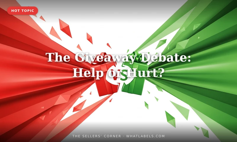 The Giveaway Debate: When Free Stuff Helps vs. Hurts Your Live Sales
