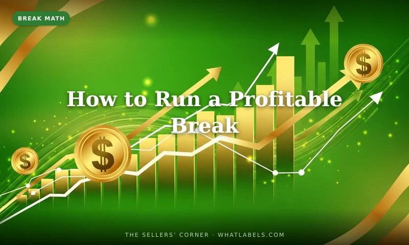 How to Run a Profitable Break: Pricing, Tracking, and Hitting Your Margins