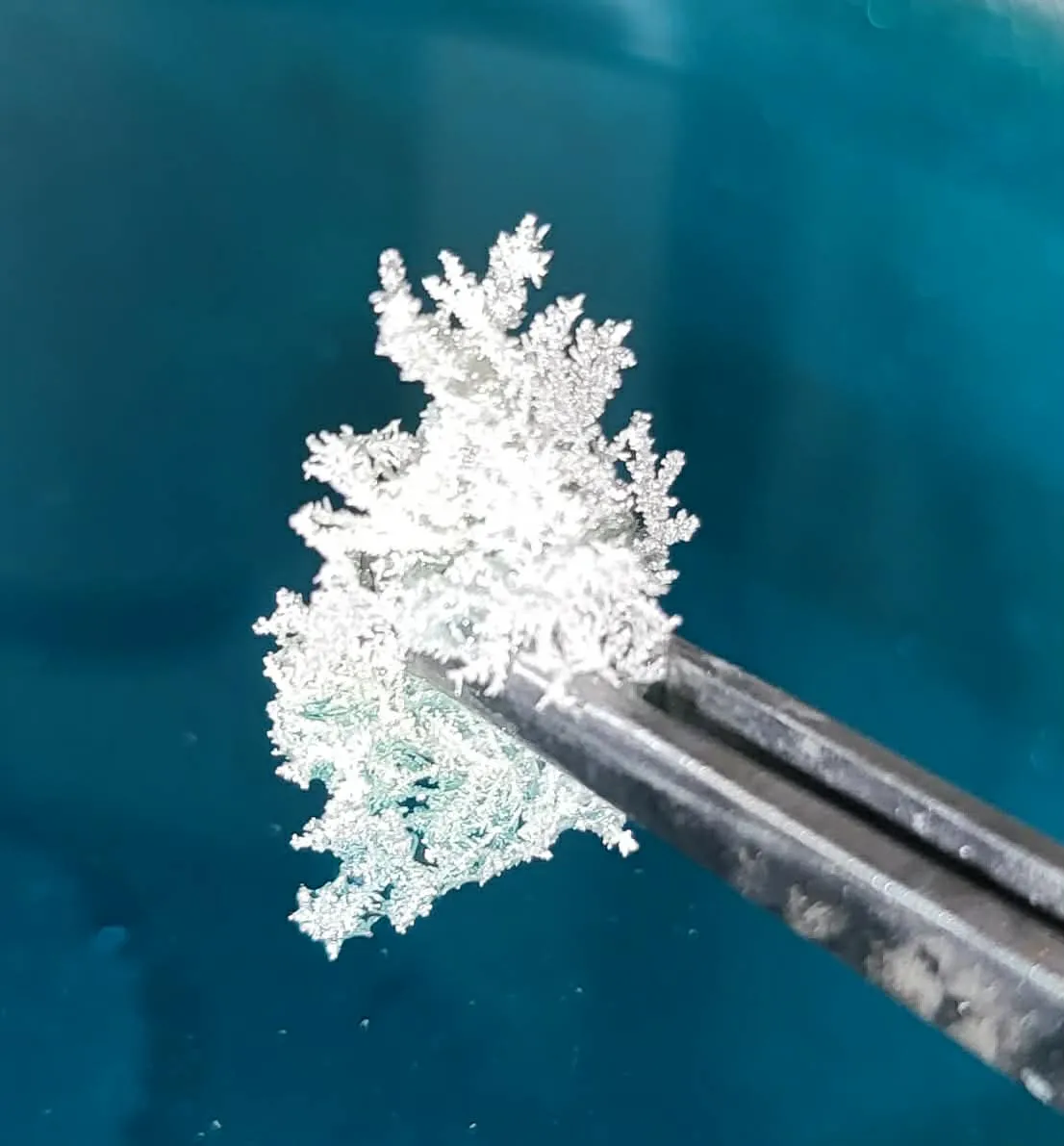 SilverSurfur's crystallized silver — .9999 pure silver in crystal form